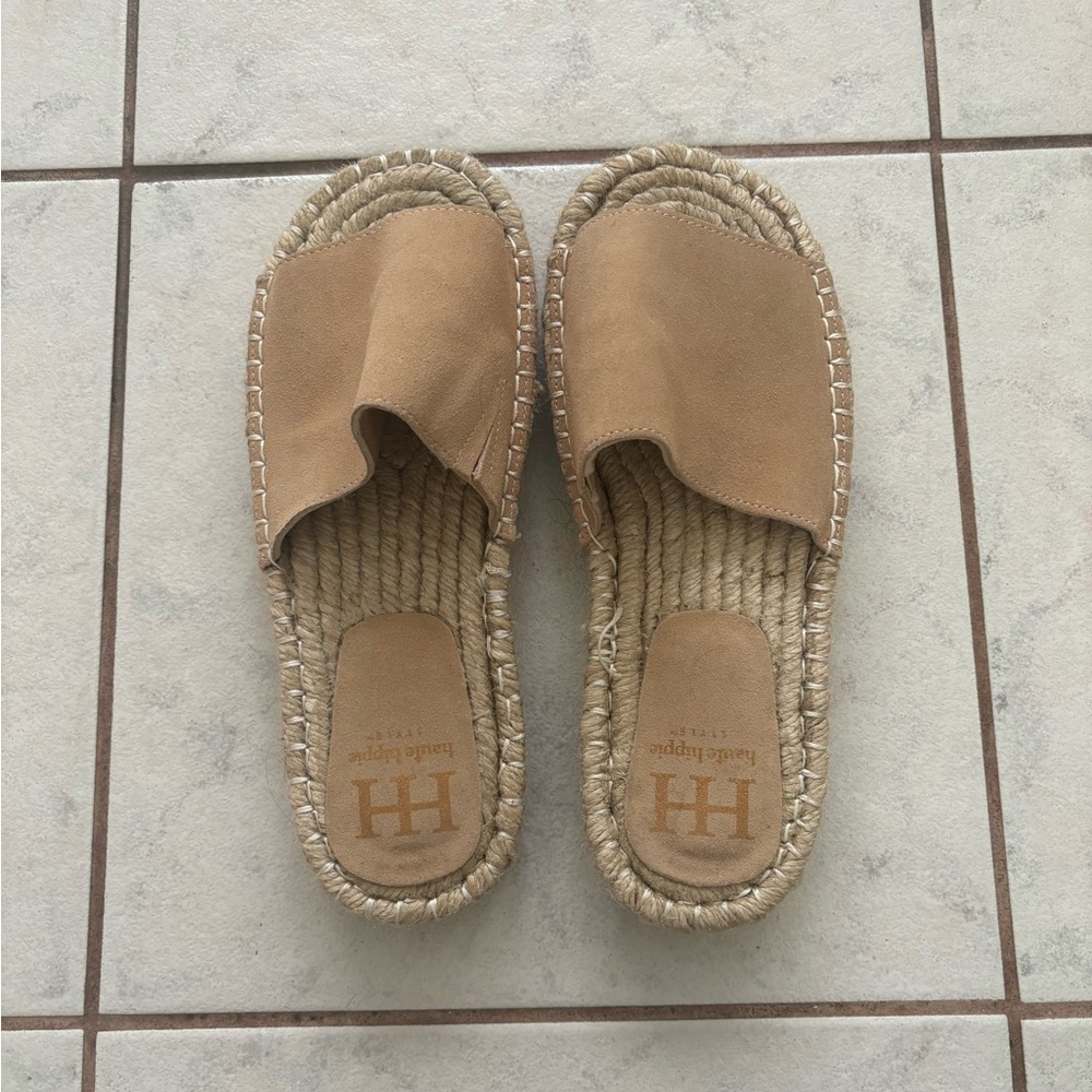 Haute Hippie Tan Espadrilles